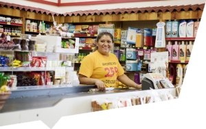 Cajera de La Michoacana